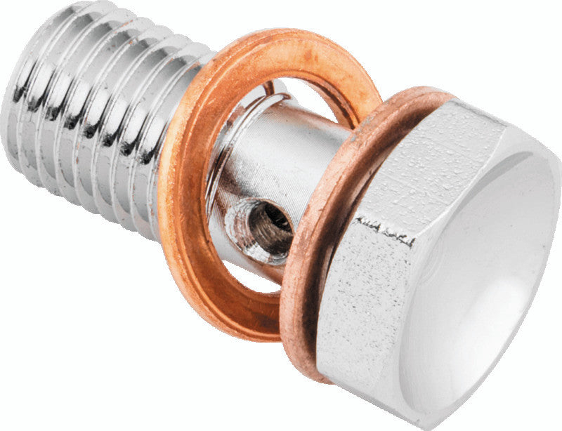 Twin Power Stainless Brake Fitting 3/8 Inch Banjo Bolt
