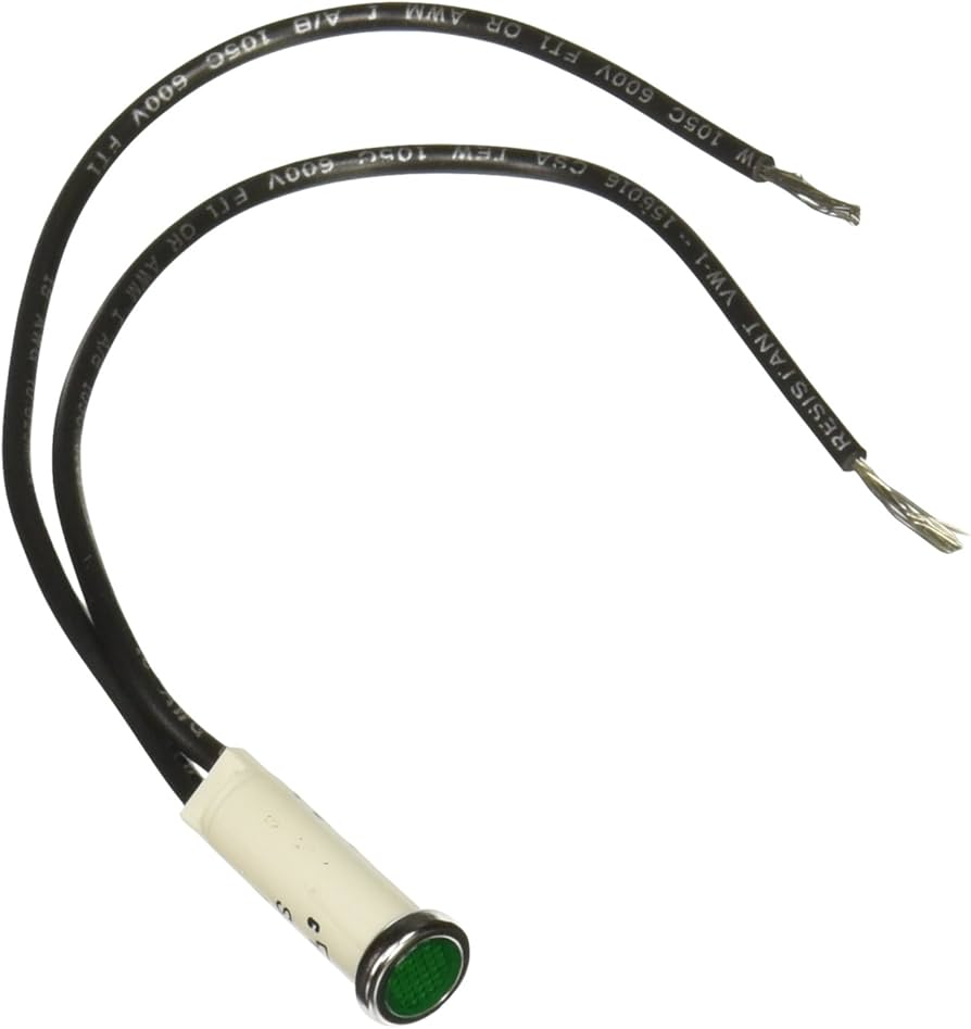 INDICATOR LIGHT 5/16 GREEN
