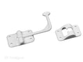 ENTRY DOOR HOLDER PLASTIC 90 DEGREE WHITE