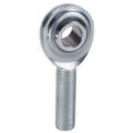 QA1 C Series 2-Pc Rod End - Male/Left Hand - .4375in Bore x 1/2-20 w/Stud - Carbon Steel
