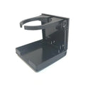 FOLD UP DRINK HOLDER W/MOUNTING SCREWS BLACK ABS PACKAGED 6 INNER PACK 24 MASTER PACK