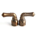 HOT & COLD HDL PAIR OIL RUBBED BRONZE BULK