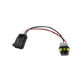 LED 3-WIRE PLG MLDD AMP W/ADAP