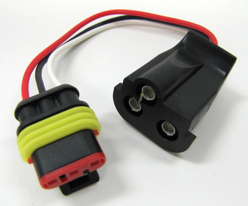 LED 3-WIRE PLG MLDD AMP W/ADAP