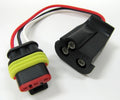 LED 3-WIRE PLG MLDD AMP W/ADAP