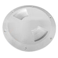 ABS DECK PLATE WHITE TEXTURED 5" QU