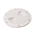 ABS DECK PLATE WHITE TEXTURED 5" QU