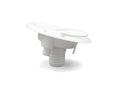 GRAVITY WATER DISH POLAR WHITE