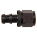 #8 Str Push-On Hose End Black
