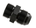 -8 AN To 3/4-16 O-Ring Black O-Ring Straight Thread to AN Flare Fitting 6061 Aluminum Construction Mr Gasket