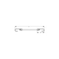 STAINLESS SHOCK CORD 36