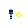 Fragola -6AN Push-Lite End x 1/2 NPT - Blue