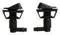 Front Windshield Washer Nozzle Set for 13-18 Jeep JK Wrangler, L and R Nozzles Crown Automotive