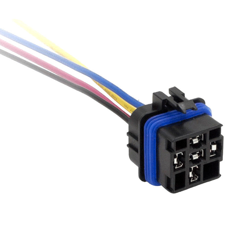 PREWIRED WATER RESISTANT RELAY SOCKET 12V/24V