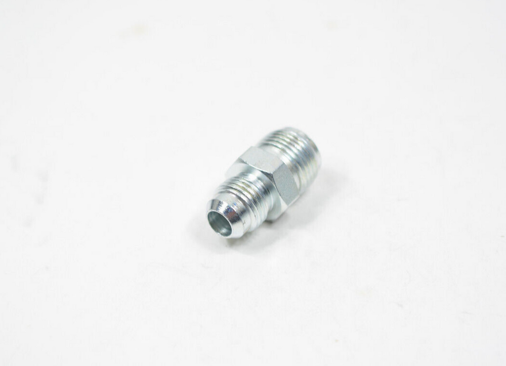 Fragola -6AN x 11/16-18 Male Adapter 3/8 Tube Inverted Flare - Steel