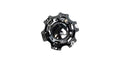 FUEL TOP SECTION CAP M-BLK CHR LOGO