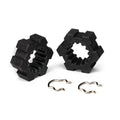 WHEEL HUBS HEX ALUMINUM (ORANGE-A