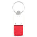F-150 DUO LEATHER KEY FOB - RED