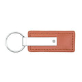 RIDGELIN BRN LTHR KEY FOB