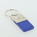 LINCOLN DUO LEATHER KEY FOB - BLUE