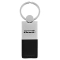 DART DUO LEATHER / CHROME KEY FOB