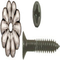 ROSETTE AND SCREWS WHITE (100/CTN)