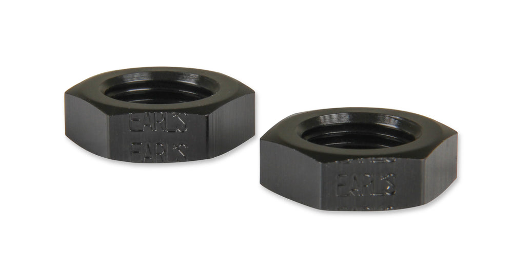 BLACK -6 BULKHEAD NUT