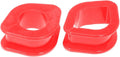 Prothane 94-98 Nissan 240SX Steering Rack Bushings - Red