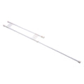 REFRIGERATOR DOUBLE BAR SET 19IN TO 34IN WHITE