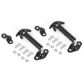 ~(1 lbs. 6X6X1)~ Windshield Hood Catch Kit Black 46-63 Willys Jeep CJ