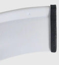 END CAP,FENDER SKIRT SPLIT,BLACK