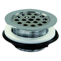 PLASTIC SHOWER STRAINER W/SHOWER GRID CHROME