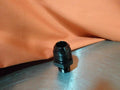 Fragola -10AN x 3/8 NPT Straight Adapter - Black
