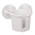 SINGLE DRINK HOLDER CADDY W/SUCTION CUPS PACKAGED
