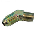 Fragola -8AN x 3/8 NPT 45 Degree Adapter - Steel