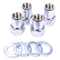 4 Lugnuts Std Mag Open 12mm x 1.50