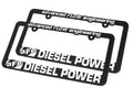aFe POWER Diesel License Plate Frames (Pair)