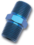 Russell Performance -10 AN Male to 5/8in Barb (Blue)