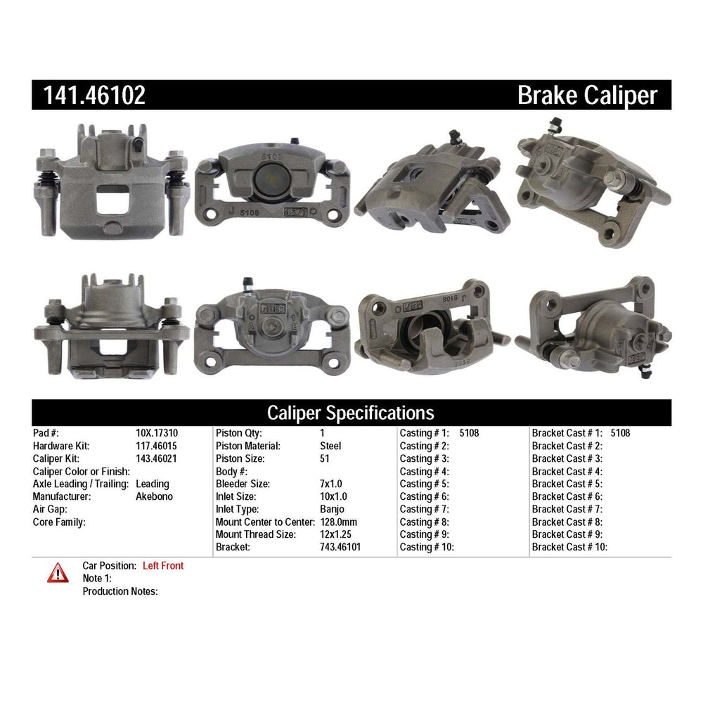 CALIPER REPAIR KIT