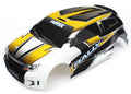BODY 1/18TH RALLY YELLOW