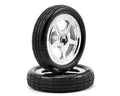 T&W 5-SPOKE CHRM TIRES (FR)
