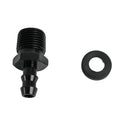 Fragola -6AN Push-Lite End x 1/2 NPT - Black