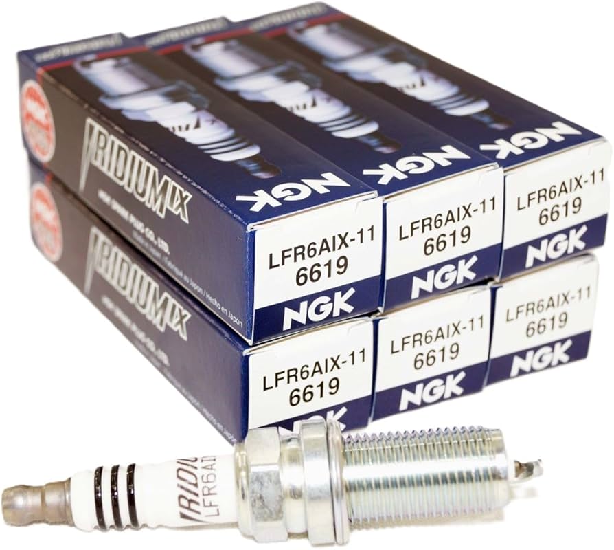 NGK Iridium IX 6619 Spark Plug Subaru Models (inc. 2004+ STI/ 2004-2013 Forester)