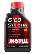 Motul 1L 6100 Syn-Clean 5W40 Engine Oil  - Case Of 12