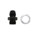 Fragola -6AN x 9/16-24 Male Adapter-Holley - Black