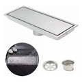4IN X 8IN FLOOR REGISTER DAMPERED METAL WHITE