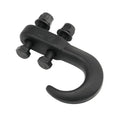 TOW HOOK, BLACK 10K LBS.