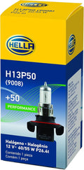Hella Bulb H13 12V 60/55W P264T T4 +50