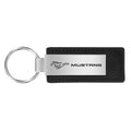 MUSTANG BLACK LEATHER KEY