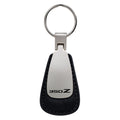 350Z LEATHER TEARDROP KEY FOB - BLA
